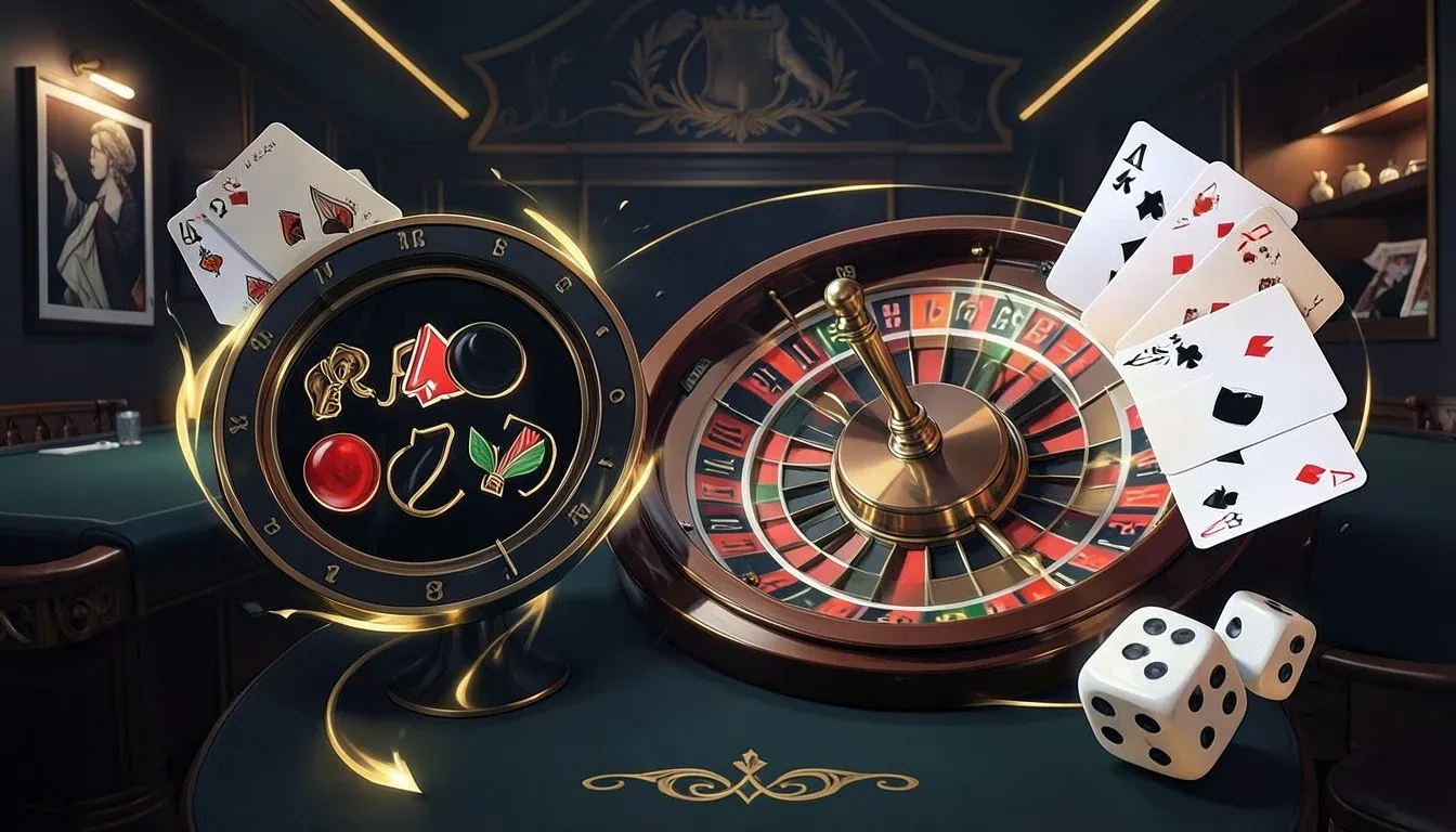 Maximum Casino game lobby with slot and live casino sections