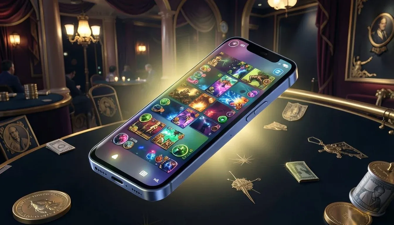 Maximum Casino mobile casino on a smartphone